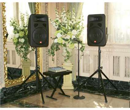 Akron Canton Sound System PA Rental, AV Rental, Stage Lights, Karaoke is a Party Rentals service in Akron OH