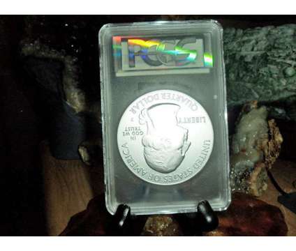 2014-P F/S PCGS SP 70 ARCHES NATIONAL PARK 5 oz. SILVER QUARTER with JOHN M. MER is a Coins for Sale in New York NY