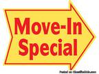 One Bedroom Move In Special! Call Now!