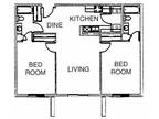 $930 / 2br - 1064ft² - Two Bdrm Two Bath w/Vault Ceiling on 3rd Flr