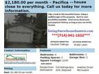 $2180 / 2240ft² - 4BR SPACIOUS HOUSE IN PACIFICA -RENT TO OWN OPTION-MOVE NOW-