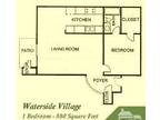 Come Take a Tour of Our 1b/1b Model Apartment Today at Waterside!!!