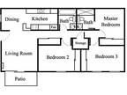 $1560 / 1050ft² - Beautiful 3 Bedroom Apartment @ Sage Creek