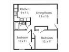 $755 / 2br - 756ft² - Corner unit, 2nd floor, open floor plan & lots of