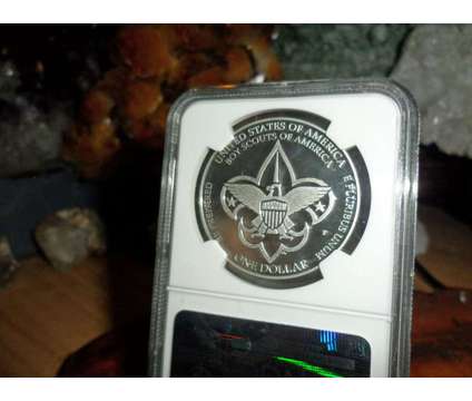 Gorgeous 2010-P Boy Scouts of America Silver Dollar PR 70 Ultra Cameo NGC is a Coins for Sale in New York NY