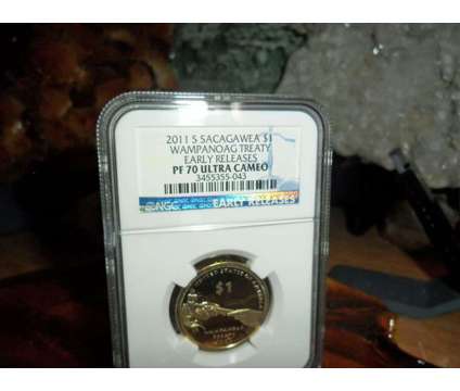 2011-S Sacagawea Dollar Native American Dollar NGC PR 70 Ultra Cameo Early Relea is a Coins for Sale in New York NY