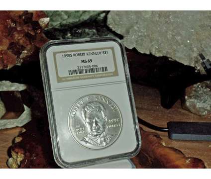 Exceptional Robert F Kennedy Silver Commemorative Silver Dollar 1998-S NGC MS 69 is a Coins for Sale in New York NY