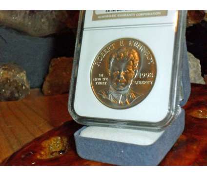 Exceptional Robert F Kennedy Silver Commemorative Silver Dollar 1998-S NGC MS 69 is a Coins for Sale in New York NY