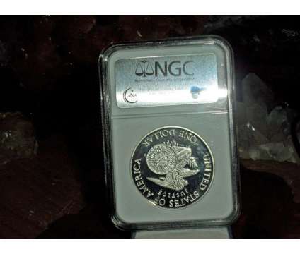 Exceptional Rare Robert F Kennedy Silver Commemorative Silver Dollar 1998-S NGC is a Coins for Sale in New York NY