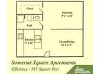 ALL BILLS PAID efficiency at Somerset Sqaure Apartments!