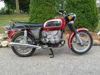 1973 BMW R605 with R90 cyls, heads and carbs
