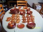 Rare 1930's Normandie Carnival Full Set of Dishes