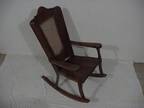 Handcarved Cherry Rocking Chair