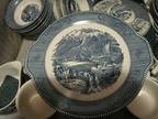 Currier and Ives dishware -
