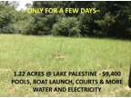 Land by Lake Palestine - 1.22 Acres - Promo Cash Price -