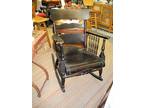 Antique Wisconsin Furniture Co Rocking Chair Circa 1900