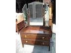 $129 Dresser or Vanity with Three Mirrors
