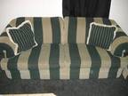 Green/Beige Couch and Loveseat! MOVING NEED GONE!