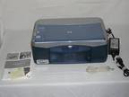 HP All-In-One Printer with AC adapter & Instruction Manual