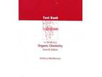 $35 McMurry Organic Chemistry 7th Ed. Instructor Test Bank
