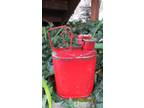 Vintage Galvanized Gas Can -