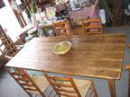 Vintage Barn Wood Farm Table - Custom Made -
