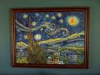 Starry Night oil painting - $225 (Powell)