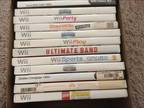 Wii with games -