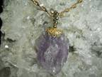 Exceptional Deep Purple Amethyst Crystal Cluster Charm