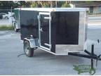 Band Trailer...Enclosed Trailer 4x8 Black Exterior NEW for SALE!