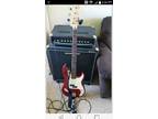 Fender Squire Bass with Cab