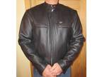 HARLEY DAVIDSON leather biker jacket.