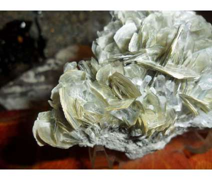 Beautiful 215 grams Aquamarine Cluster on a Beautiful Mica Matrix is a Blue Collectibles for Sale in New York NY