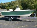 2014 Key West 176 Center Console Sage green w/F90 Yamaha and trailer