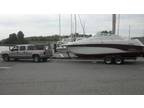 1995 26ft crownline ccr sport cruiser 2 beds 454 with trailer -
