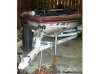 2007 Procraft 165 Bass Boat w/trailer and red cover