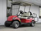 2013 Yamaha DRIVE PTV Street Ready EFI Gas Golf Cart Garnet Red -