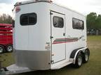 Aluminum 7,6 tall warm blood horse trailer