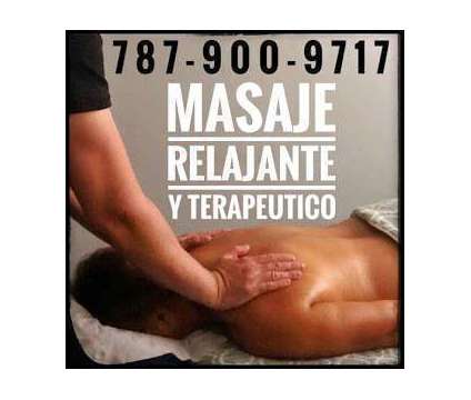 Masaje MASAJISTA CERTIFICADO - HOTELS AND RESIDENCES MASSAGE is a Massage Services service in San Juan PR