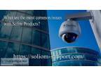 How does soliom outdoor solar-powered security camera work