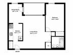 The Parkwood - 1 Bed 1 Bath A