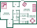 Gallery Apartments - 1 Bedroom / 1 Bath - Plan D