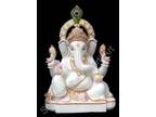 Buy lord ganesha marble idol - customization facility available