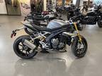 2022 Triumph Speed Triple 1200 RS Matte Silver Ice Motorcycle for Sale