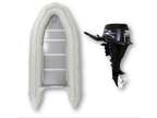 4.3m ISLAND INFLATABLE BOAT + 20HP PARSUN OUTBOARD â±