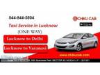 You can book a taxi service in Lucknow by calling the Chiku Cab.