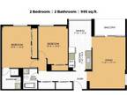 Signature Place - 2 Bedroom 2 Bath - zoom floorplan