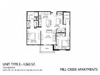 Mill Creek Apartments - E