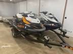 Two seadoo jet skis 2013 GTR 215 and 2009 RXT 215 -