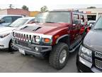 2004 Hummer H2 SUV Red, Low Miles